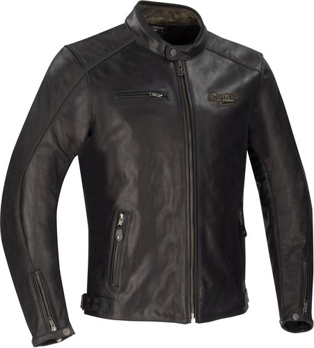 Segura Chester Motorcycle Leather Jacke 0002 Zwart segura kopen in de aanbieding