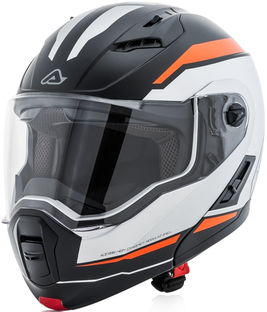 Acerbis Derwel Multicolor casque Noir Orange XL