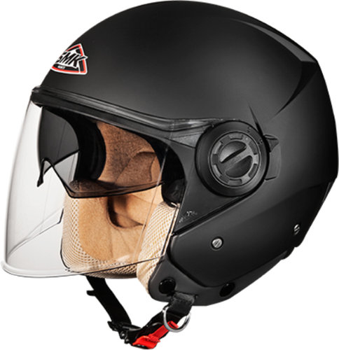 Smk Helmets Cooper Jet Helmet 0009 Zwart smk helmets kopen in de aanbieding