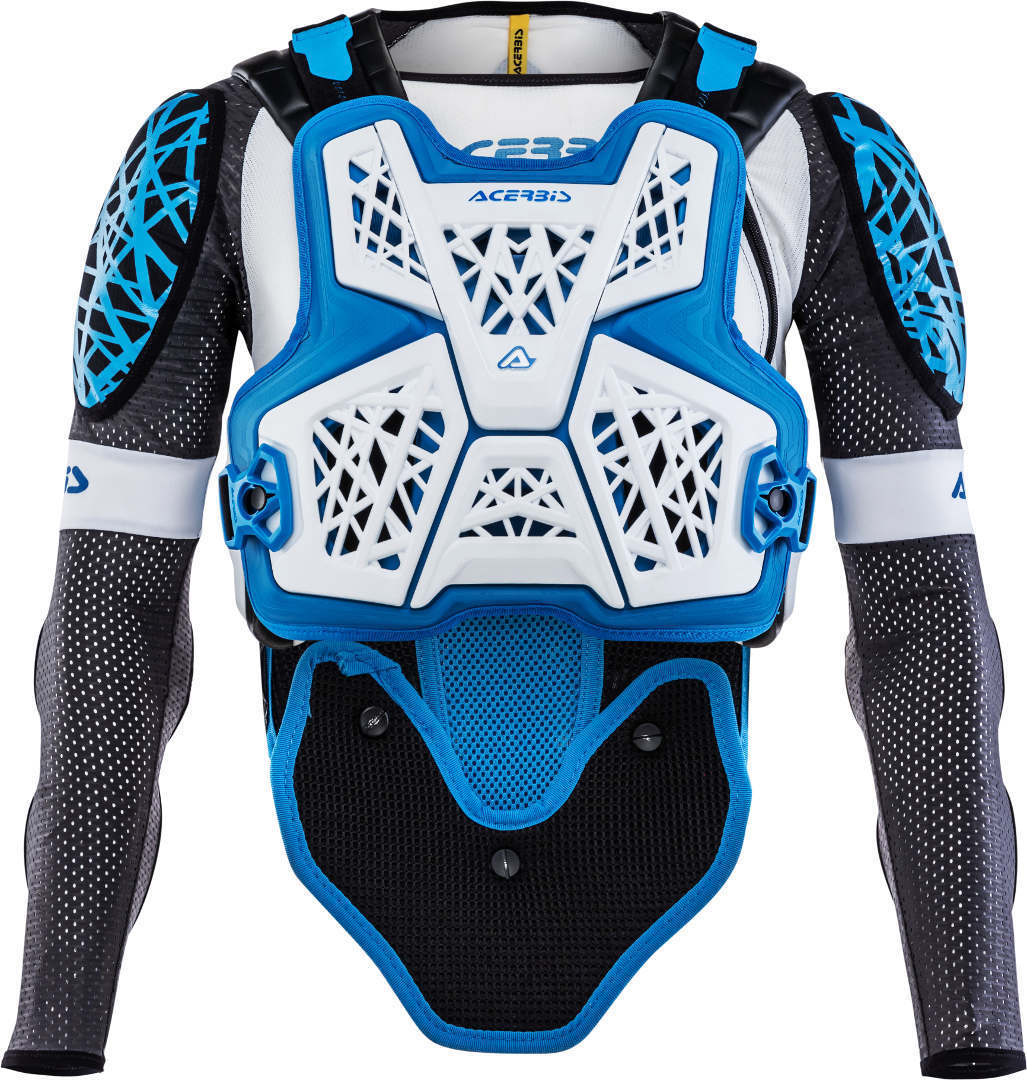 Acerbis Body Amour Galaxy Chemise de protecteur Blanc Bleu 2XL