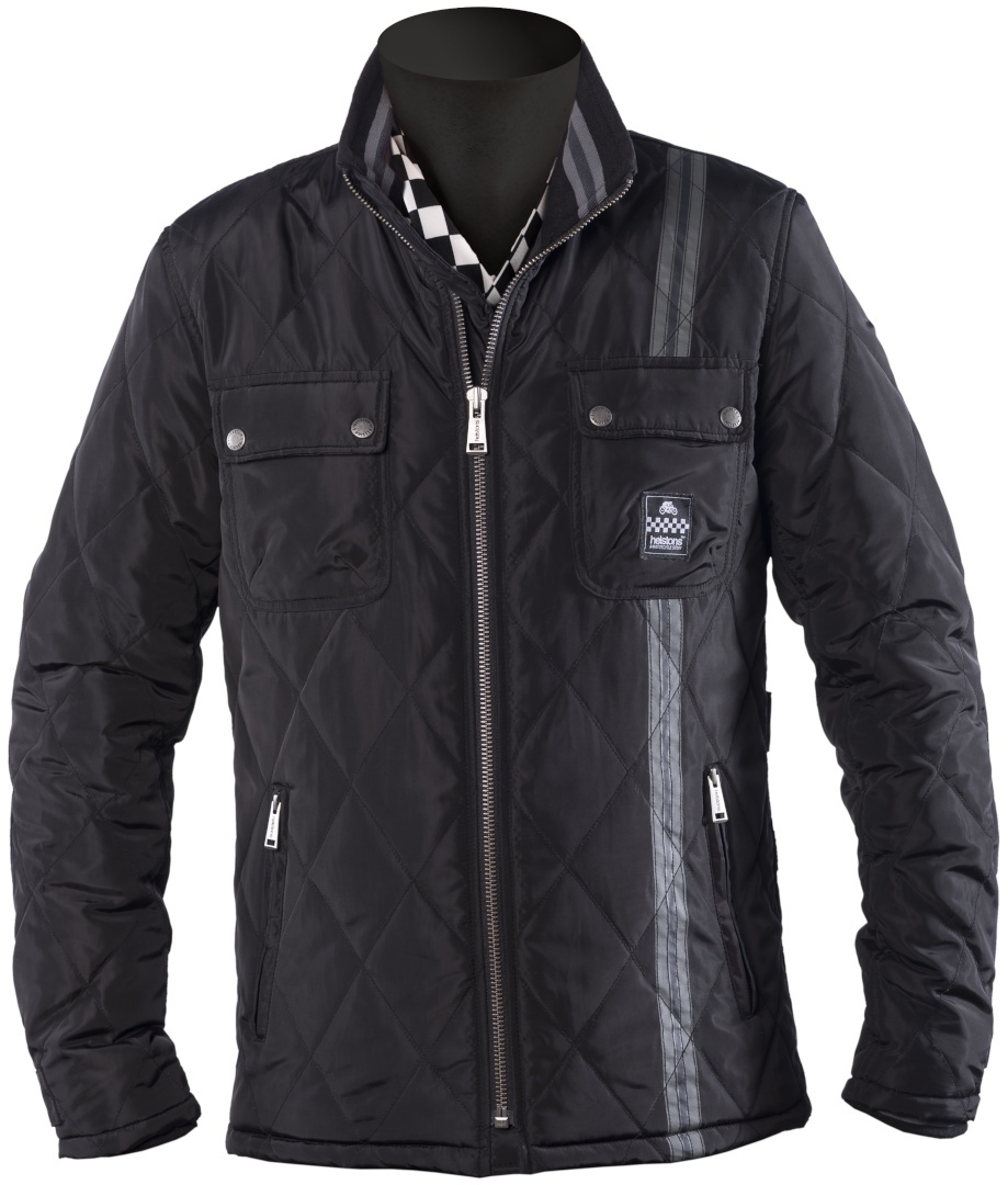Helstons Kinley Veste textile moto Noir 3XL