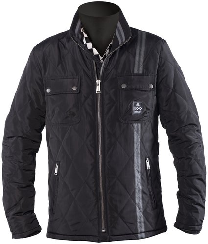 Helstons Kinley Motorfiets Textiel Jas Zwart 3Xl helstons kopen in de aanbieding