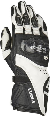Furygan Stroker Motorcycle Gloves 0011 Zwart Wit 2Xl furygan kopen in de aanbieding