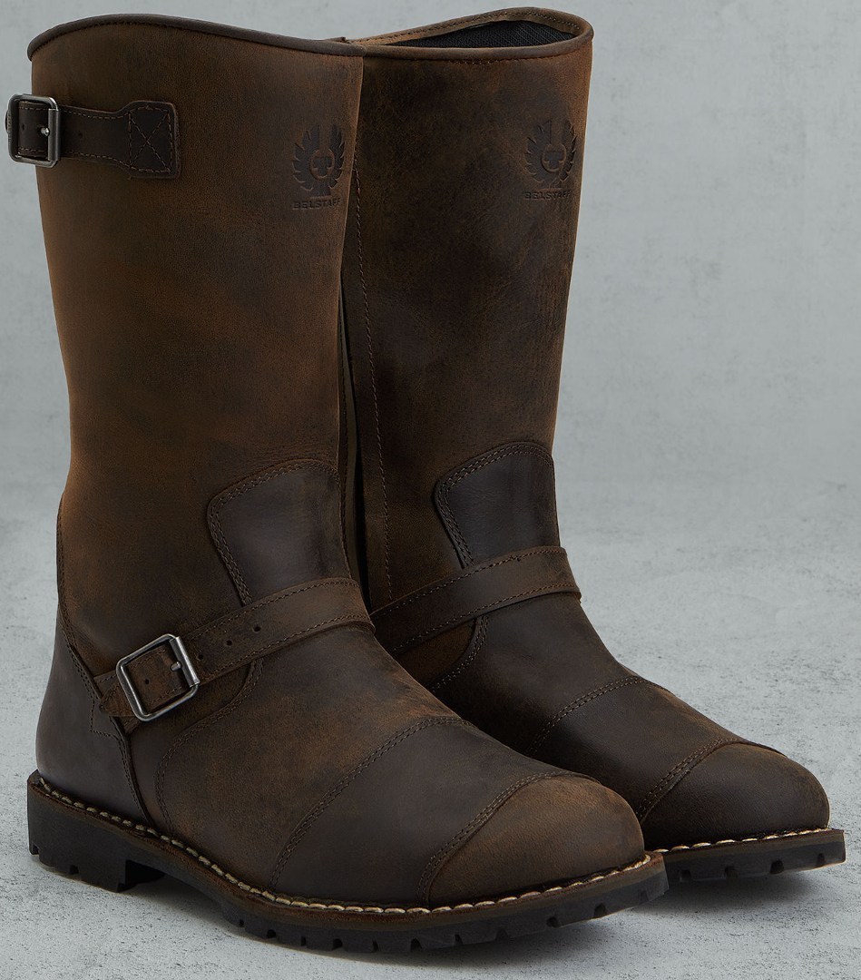 Image of Belstaff Endurance Bottes de moto Brun 39
