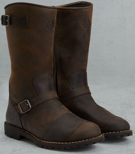 Belstaff Endurance Motorcycle Boots S19 0013 Bruin 42 belstaff kopen in de aanbieding