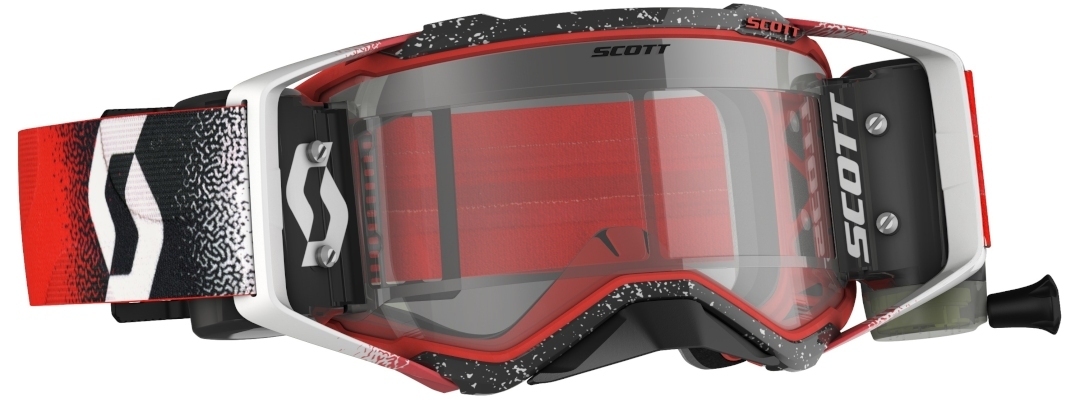 Scott Prospect WFS Lunettes Motocross Blanc Rouge unique taille