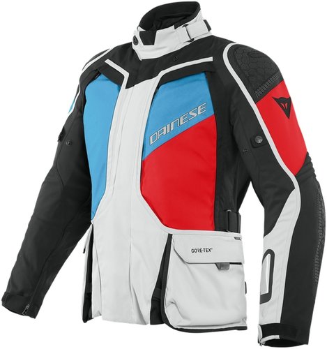 Dainese D-Explorer 2 Gore-Tex Chaqueta textil para motocicletas Negro Rojo Azul 62