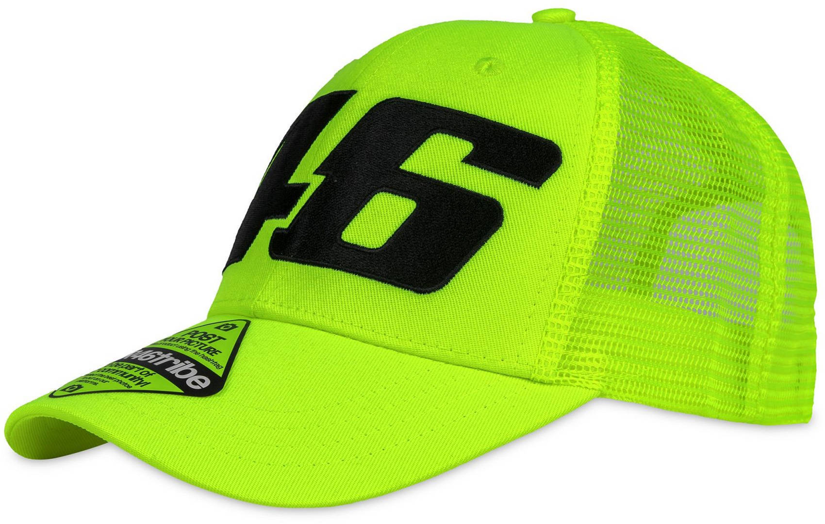 Image of VR46 Core Casquette de camionneur Jaune unique taille