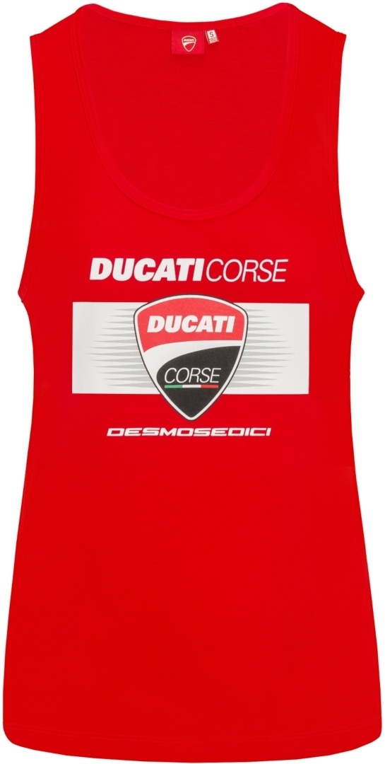 GP-Racing Ducati Corse Haut de réservoir de dames Rouge S