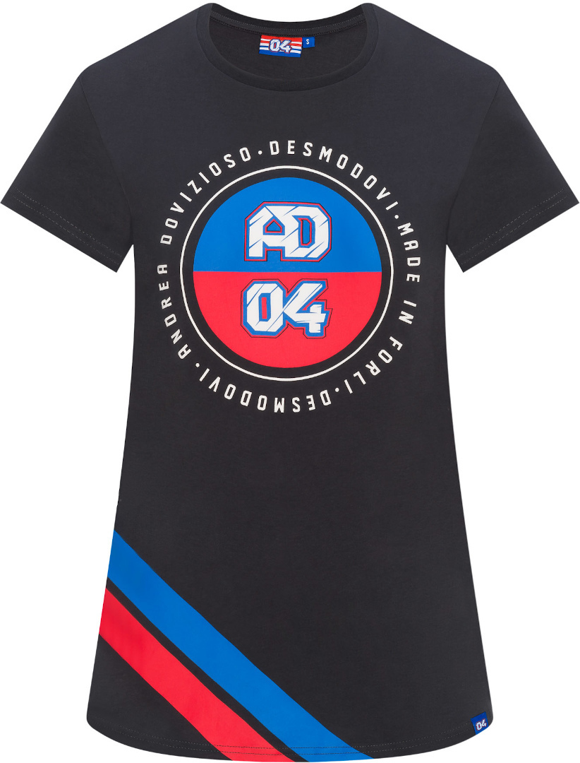 Image of GP-Racing 04 AD T-shirt Dames Noir Gris XS
