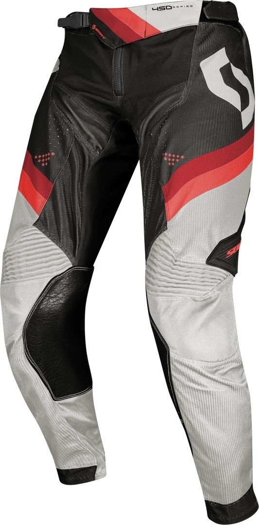 Scott 450 Podium Athletic Light Pantalon Motocross Noir Rouge 34