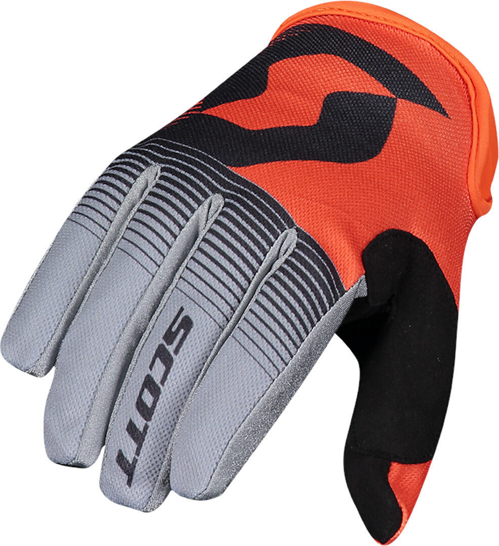 Scott 250 Swap Gants de Motocross Noir Orange XS