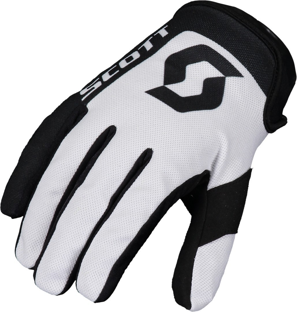 Scott 250 Swap Gants de Motocross Noir Blanc M
