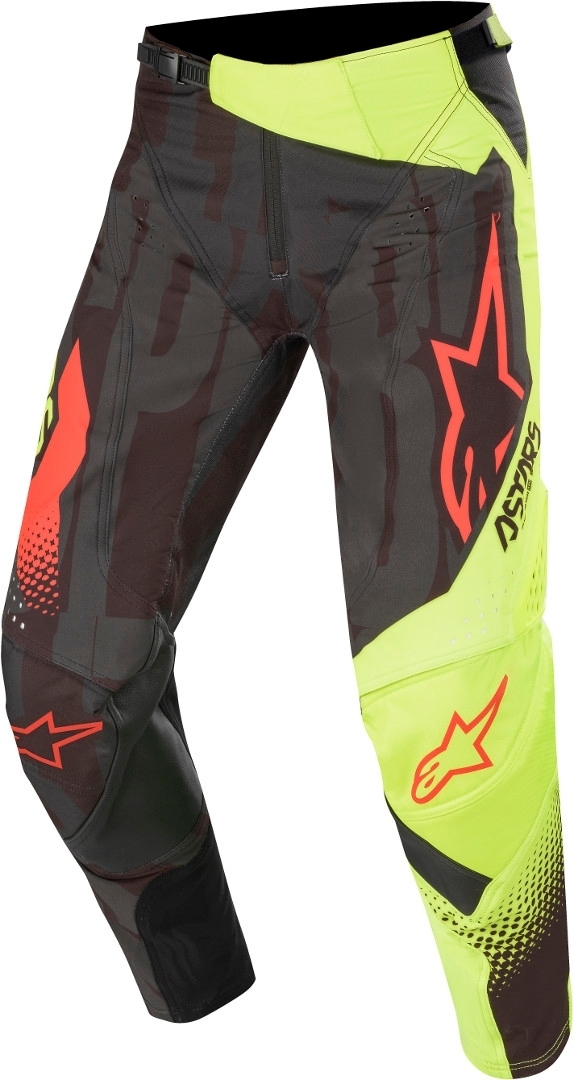 Alpinestars Tech Star Factory Pantalon Motocross Noir Jaune 30