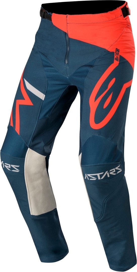 Alpinestars Racer-Tech Compass Pantalon Motocross Rouge Bleu 38