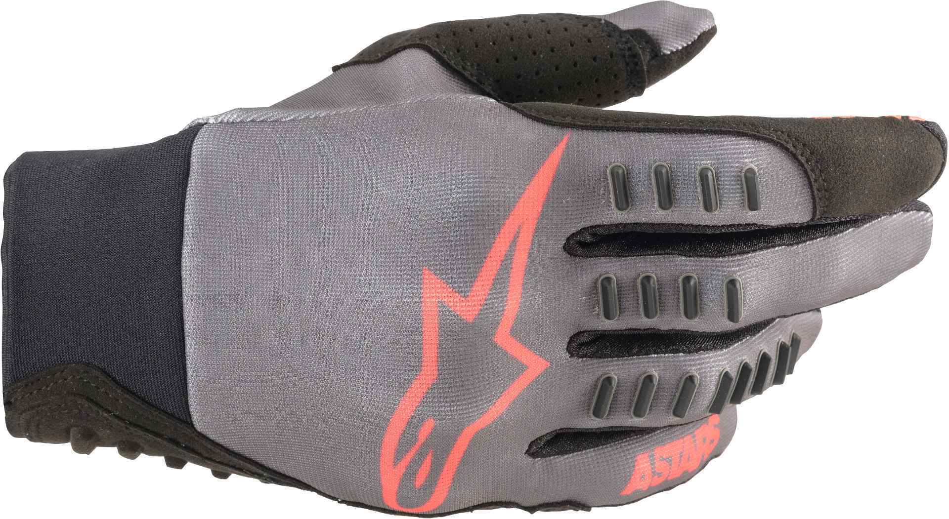Alpinestars SMX E Gants de Motocross Gris Rouge S