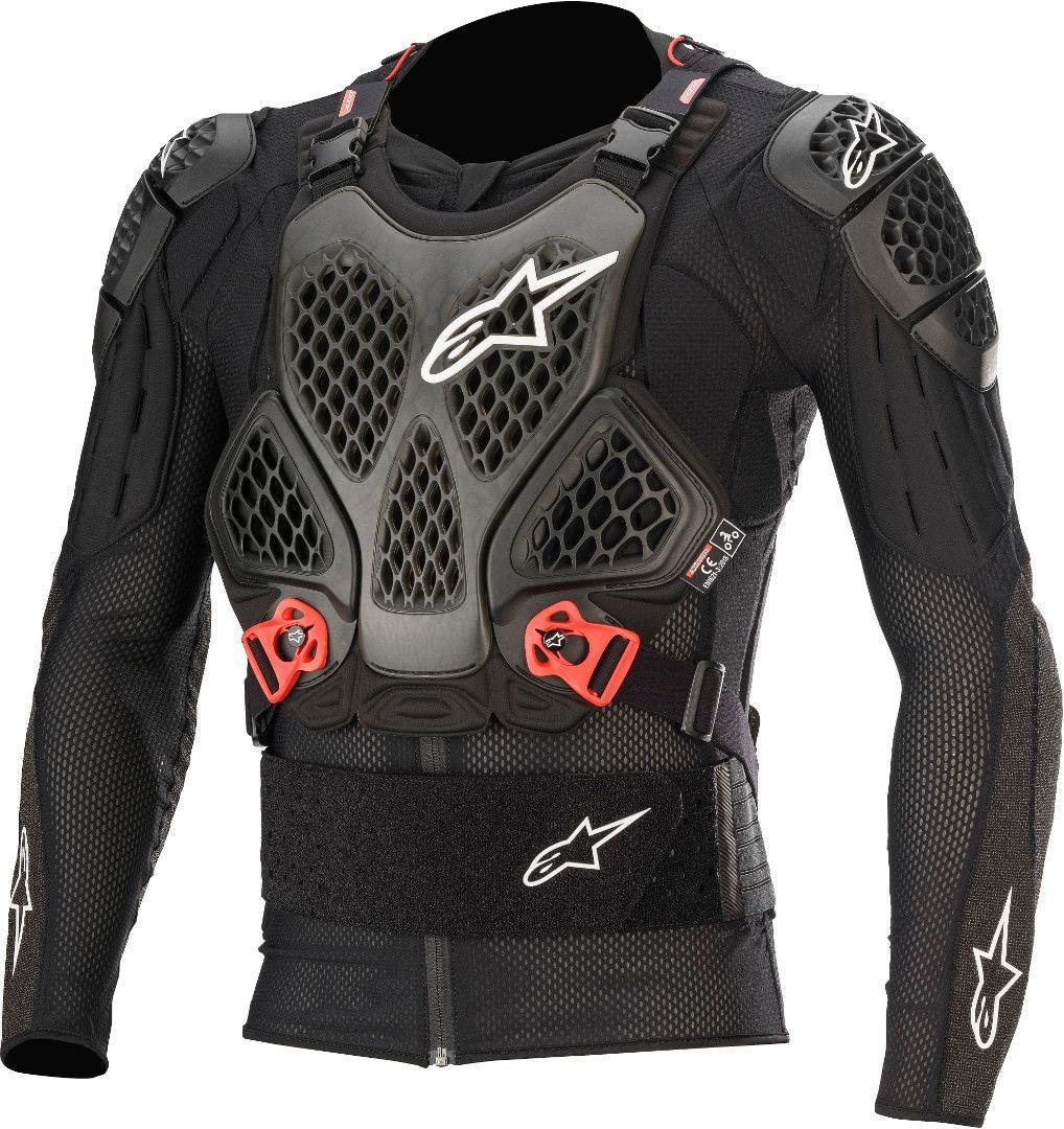 Alpinestars Bionic Tech V2 Veste Protecteur Noir Rouge M