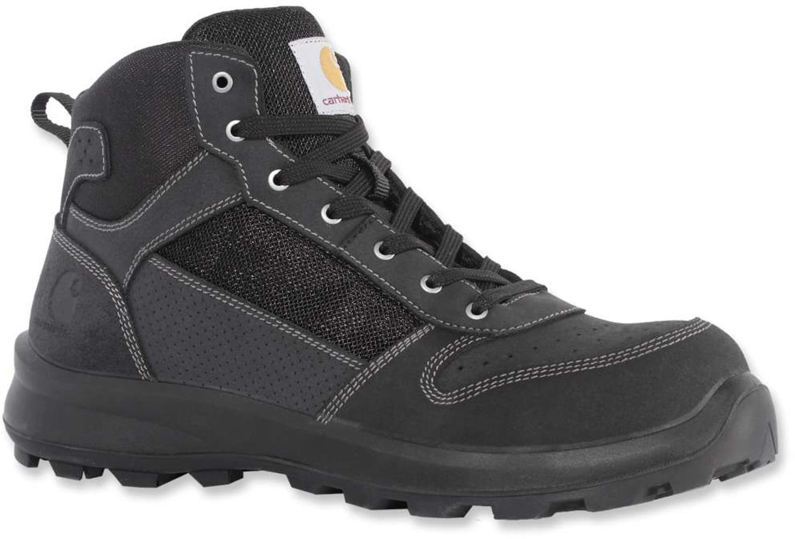 Carhartt Mid S1P Safety Bottes Noir 44