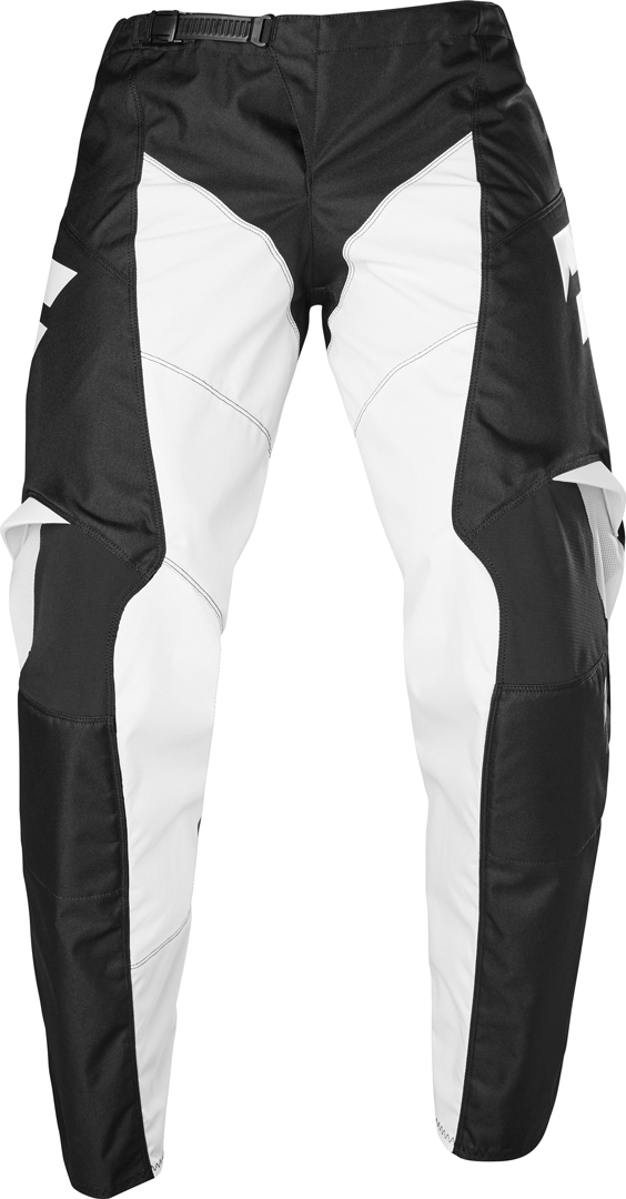Shift Whit3 Label Race 2 Pantalon Motocross Noir Blanc 34