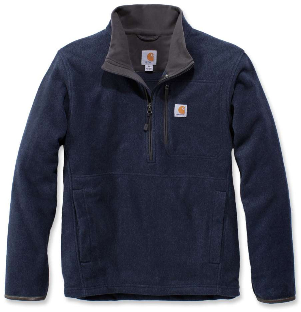 Carhartt Dalton Half Zip sweat Bleu S