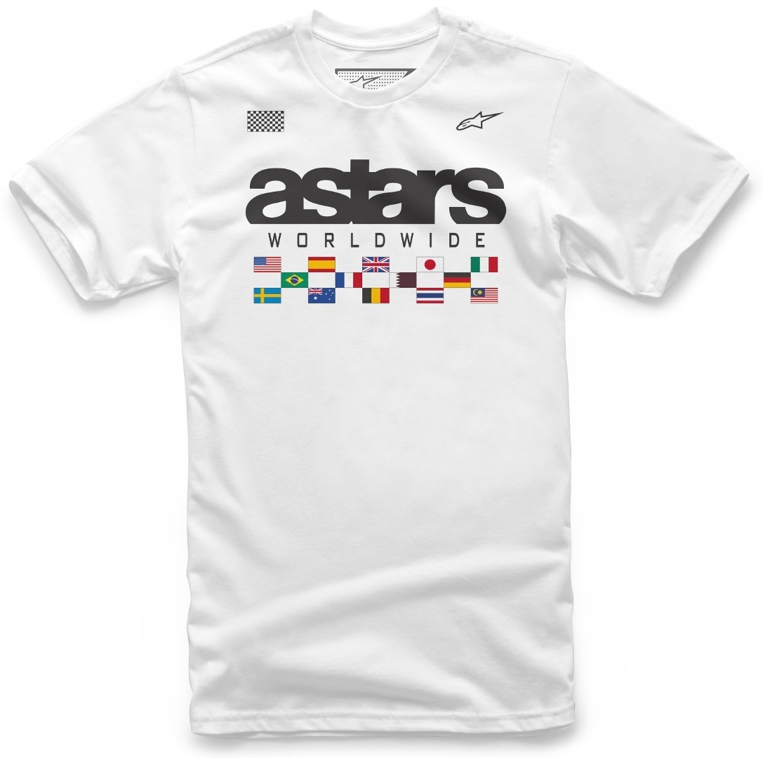 Alpinestars Nations T-Shirt Blanc 2XL