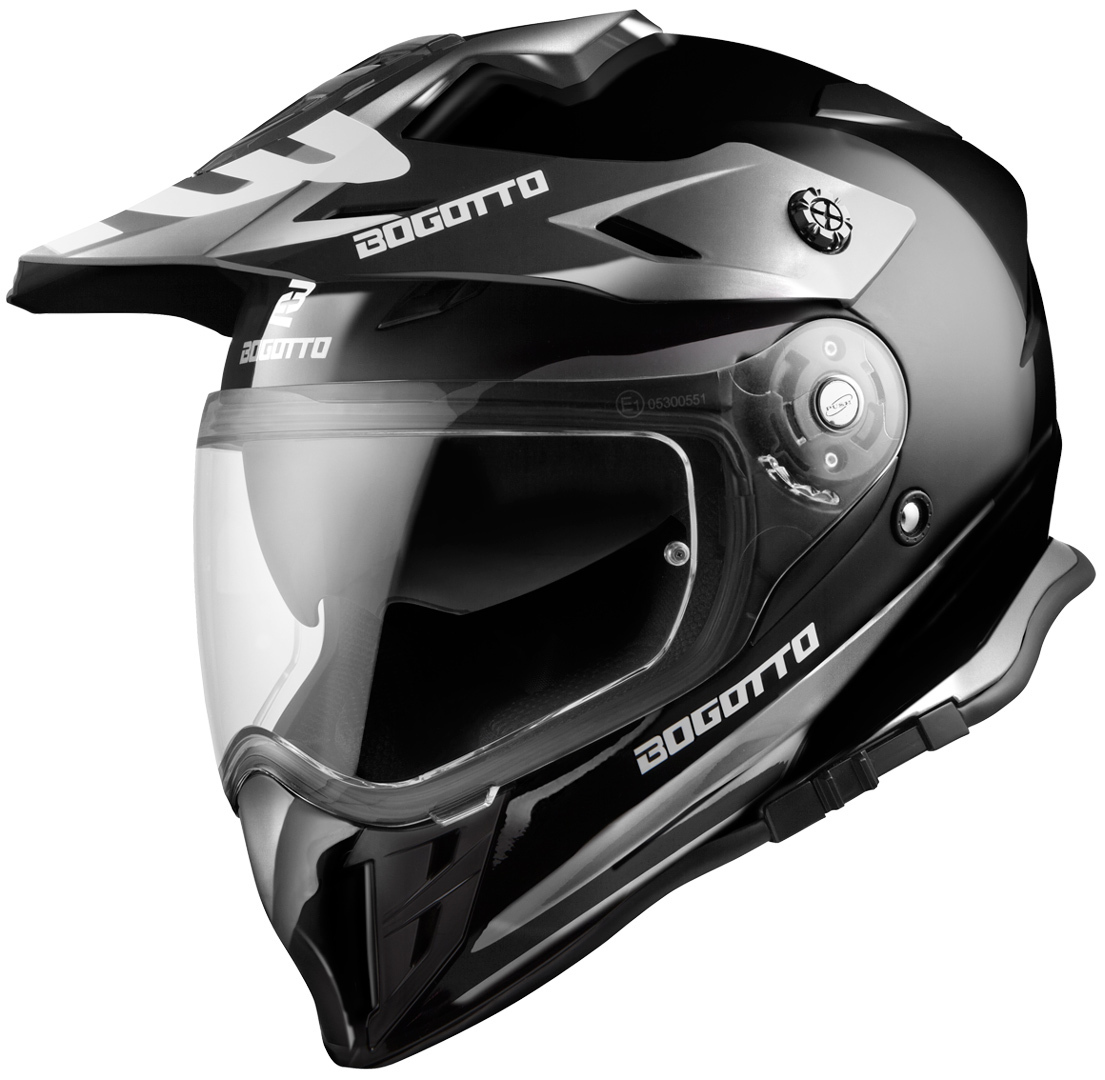 Bogotto V331 Casque Enduro Noir M