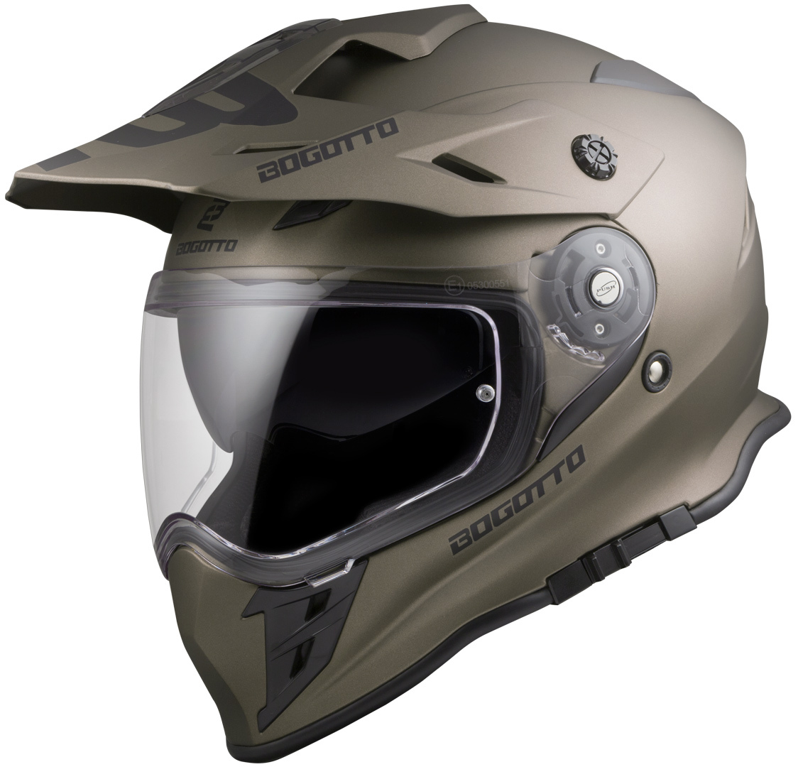 Bogotto V331 Casque Enduro Brun XL