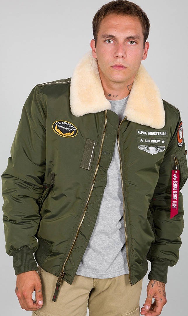 Alpha Industries Injector III Air Force veste Vert 3XL