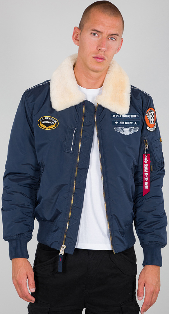 Alpha Industries Injector III Air Force veste Bleu L