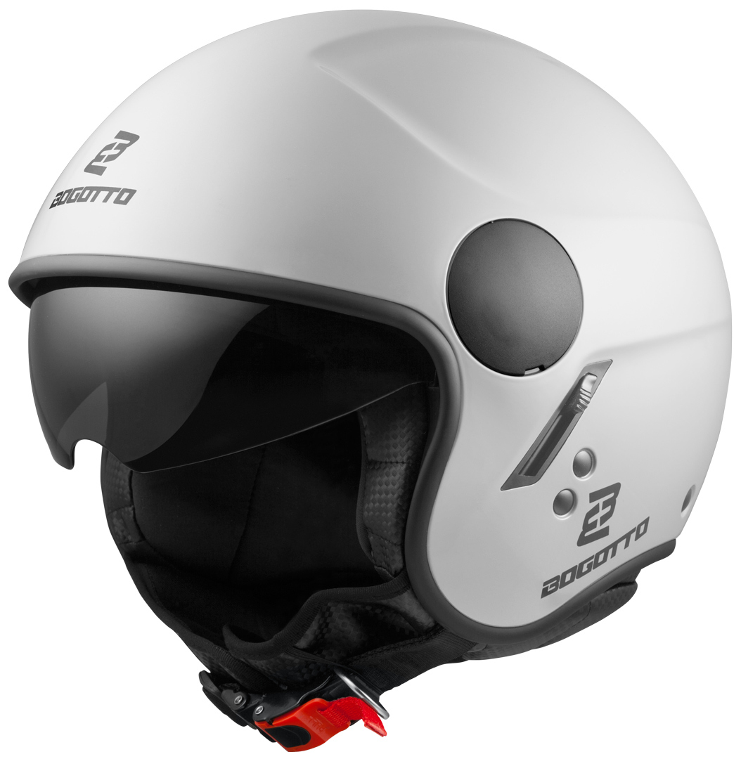 Bogotto V595 Jet Helmet Casque Blanc S