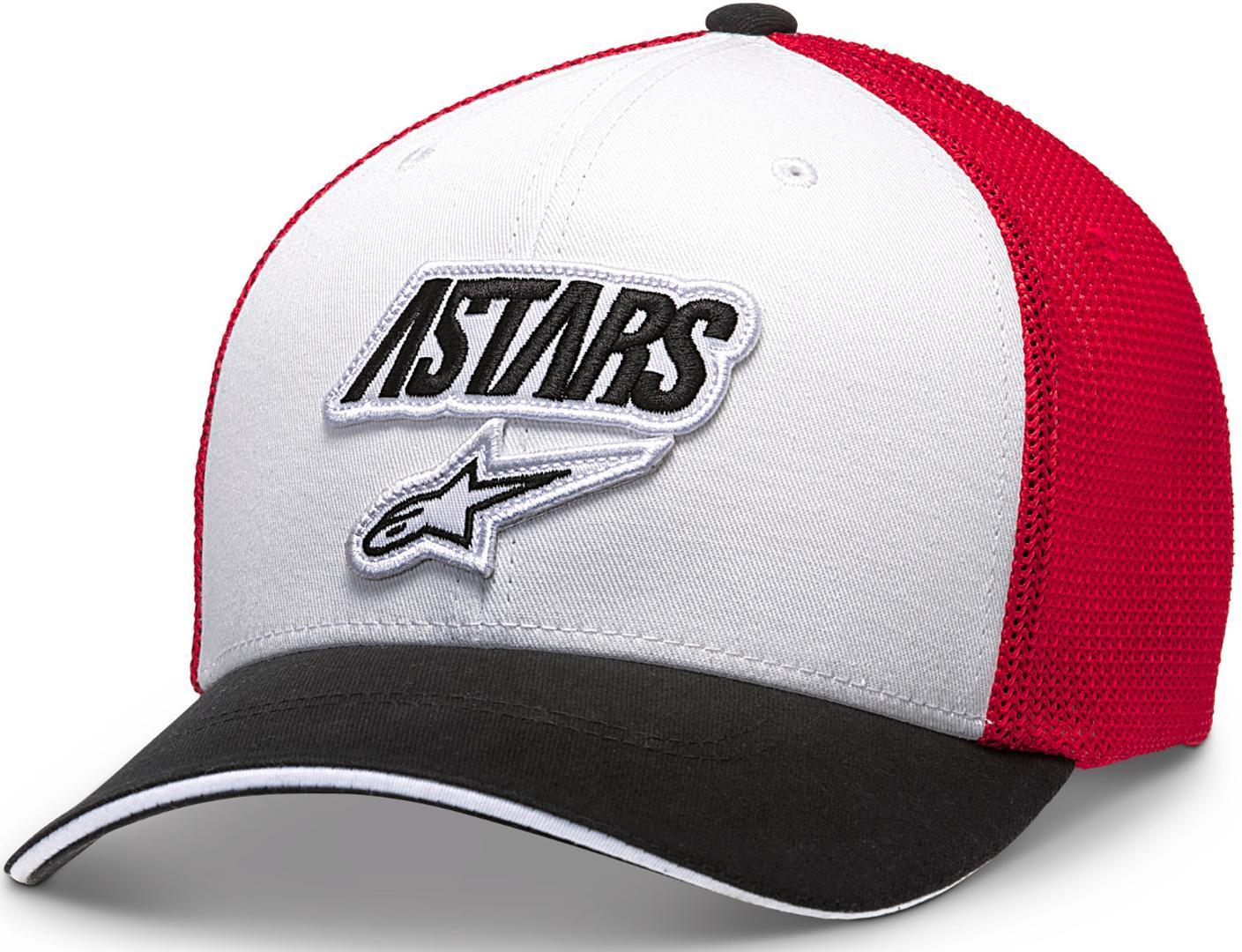 Alpinestars Race Angle Mesh casquette Noir Blanc Rouge L XL