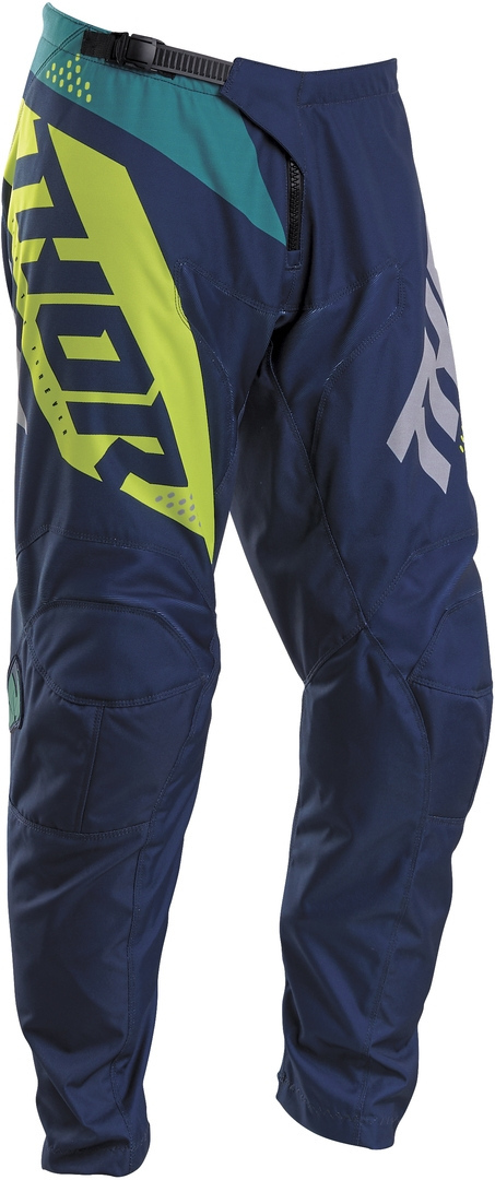 Thor Sector Blade Pantalon Motocross Jeunesse Bleu Jaune XS