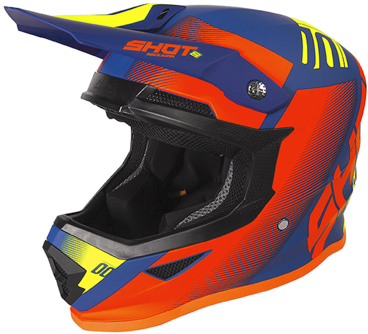 Shot Furious Trust Casque Motocross Orange XL
