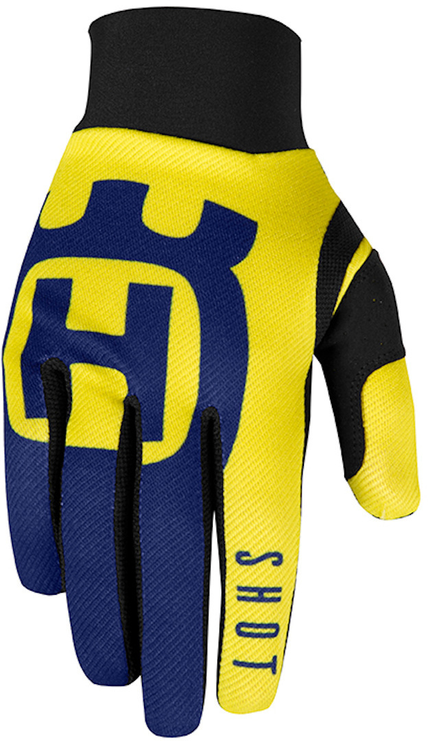 Shot Aerolite 2020 Husqvarna Gants Motocross Noir Jaune M L