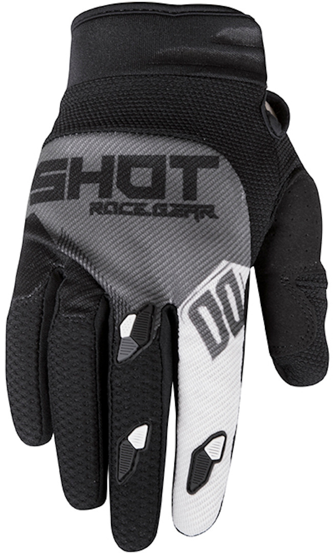Shot Contact Trust Gants Motocross Noir Gris 3XL