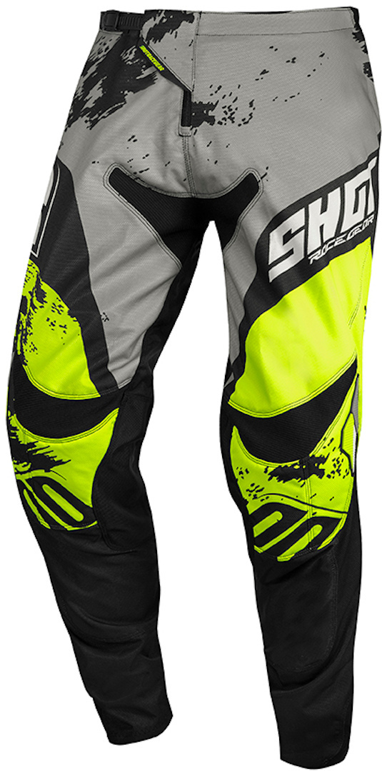 Shot Contact Shadow Pantalon Motocross Gris Jaune 28