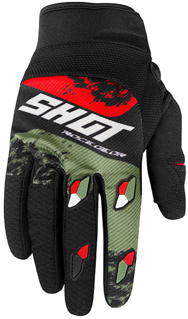 Shot Contact Shadow Gants Motocross Rouge 3XL