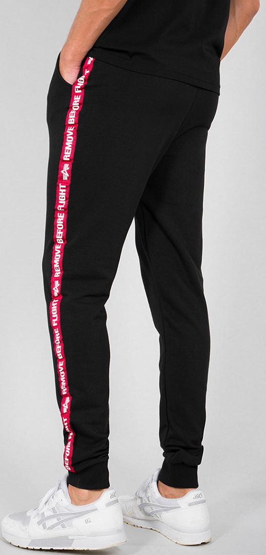 Image of Alpha Industries RBF Tape pantalon de survêtement Noir S