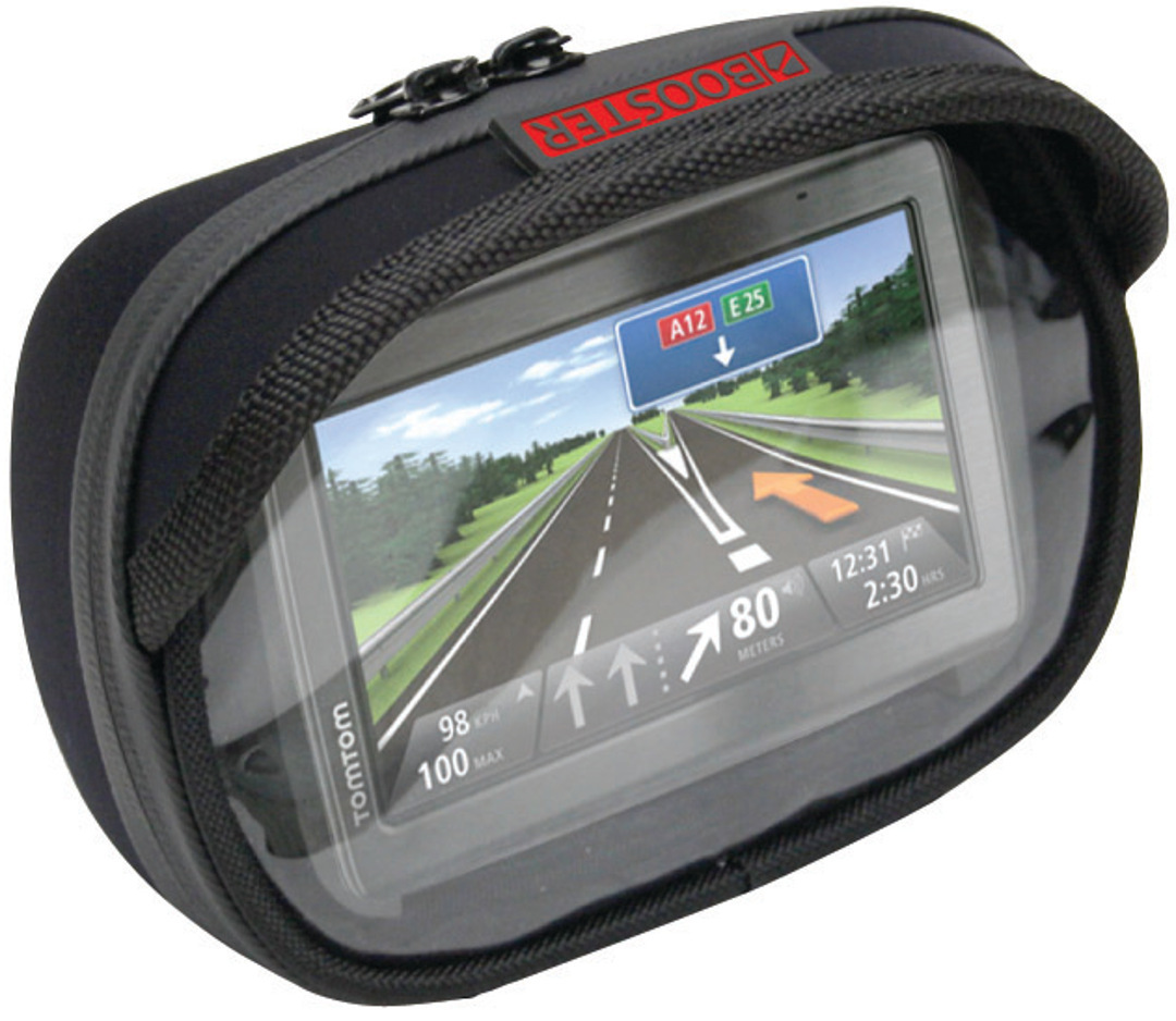 Booster TomTom Rider Poche de navigation avec montage de miroir Noir unique taille