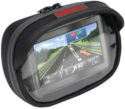 Booster TomTom Rider Bolsa de navegación con montaje en espejo Negro un tamaño