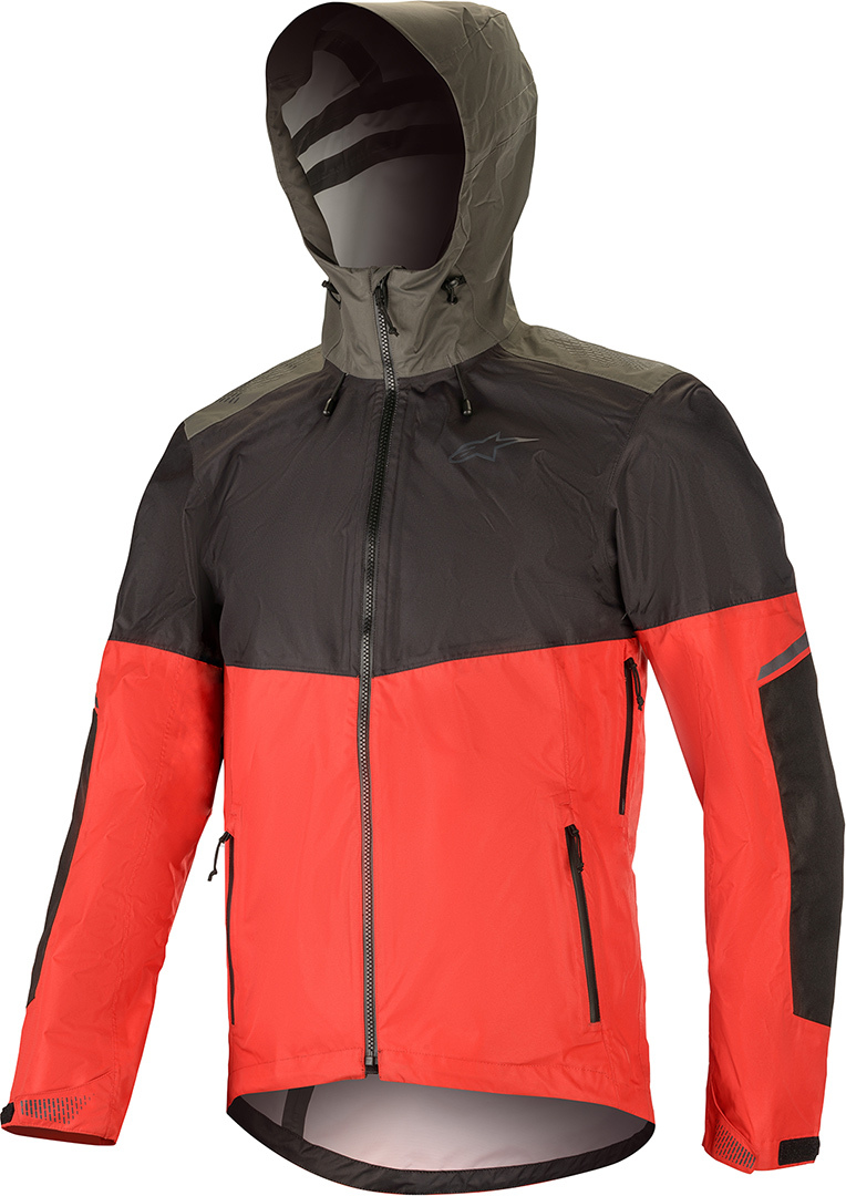Alpinestars Tahoe Veste imperméable à l'eau Noir Rouge M