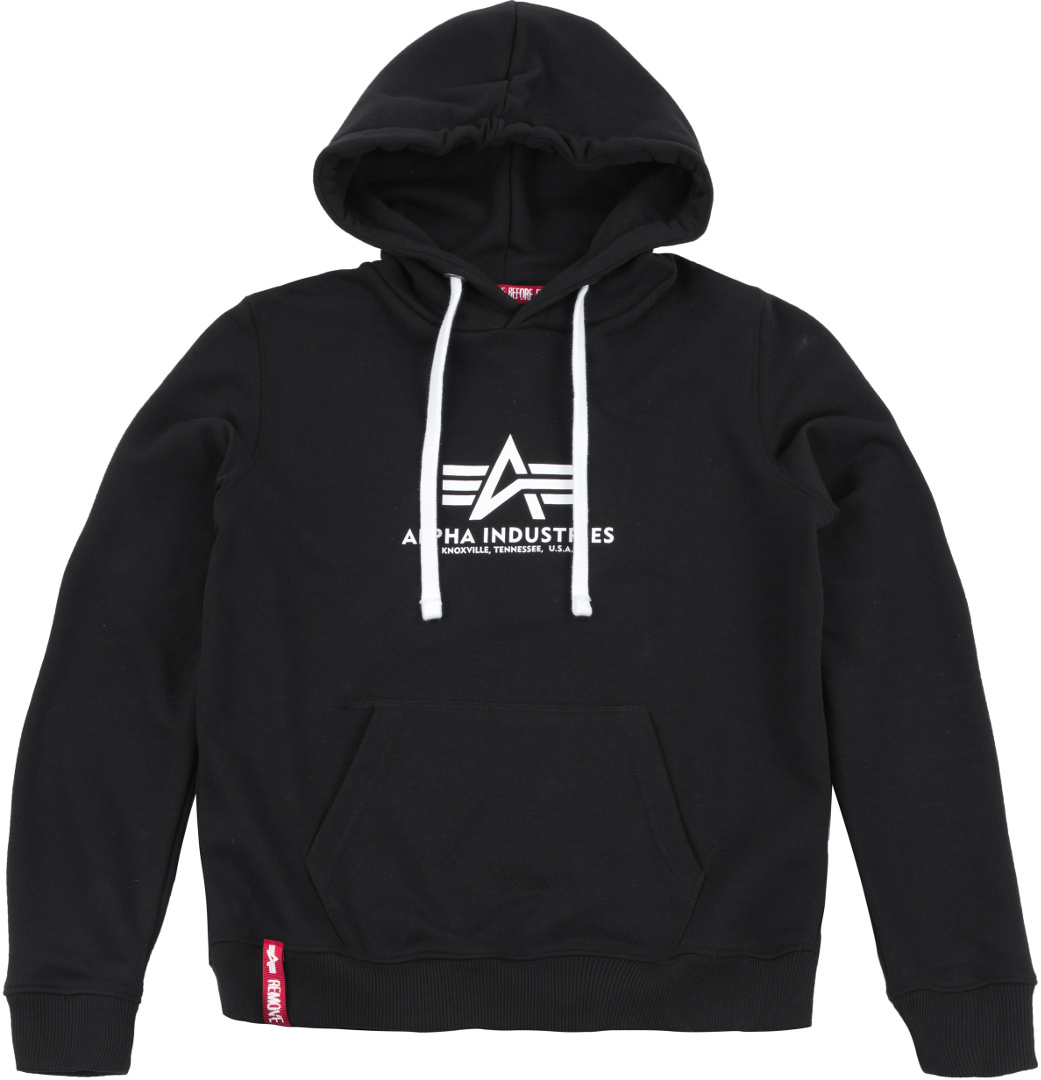 Image of Alpha Industries New Basic Dames Hoodie Noir S