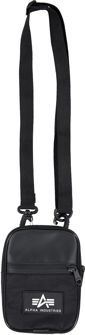 Alpha Industries Rubber Print Utility sac Noir unique taille
