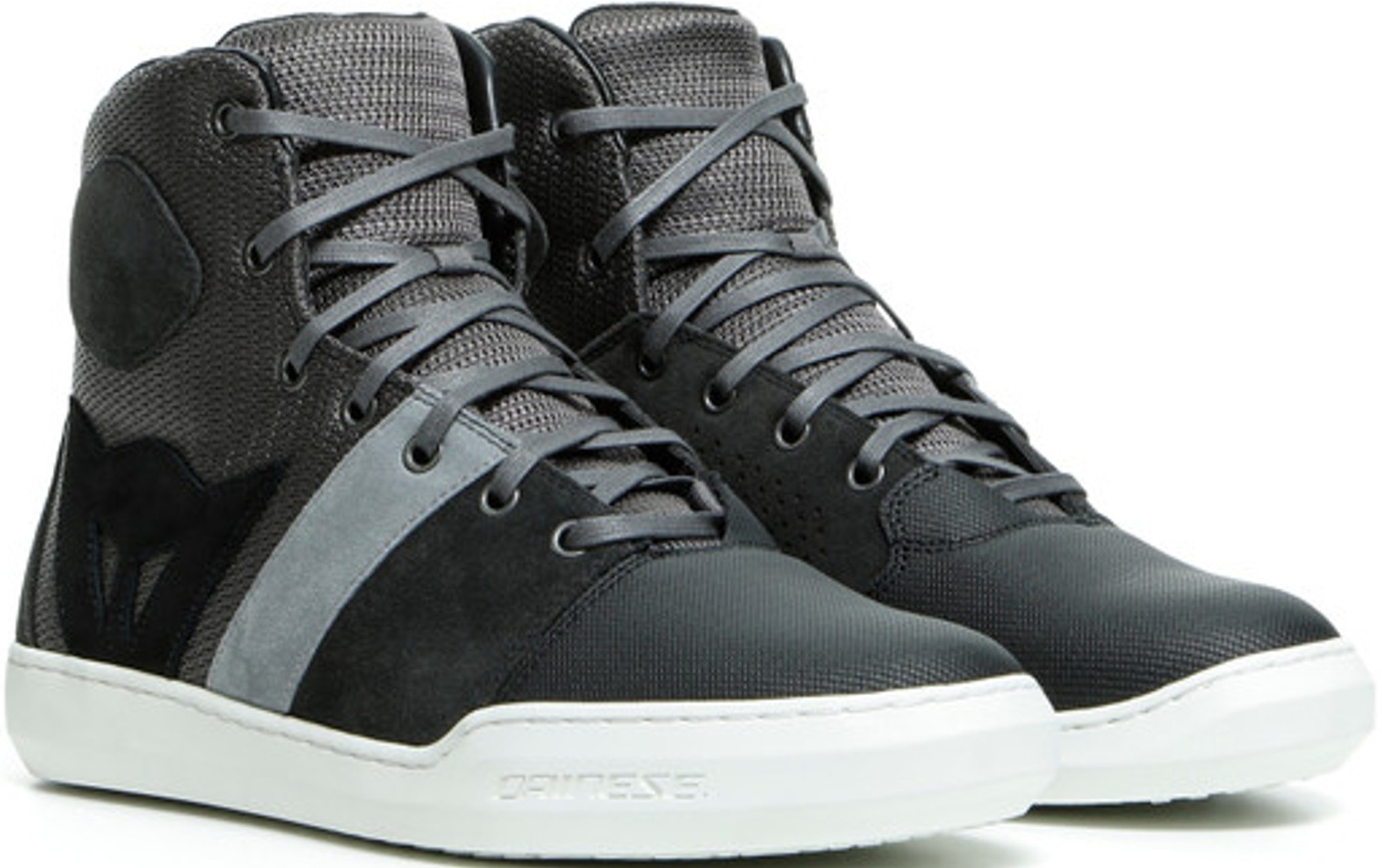 Dainese York Air Chaussures de moto Noir Gris 45