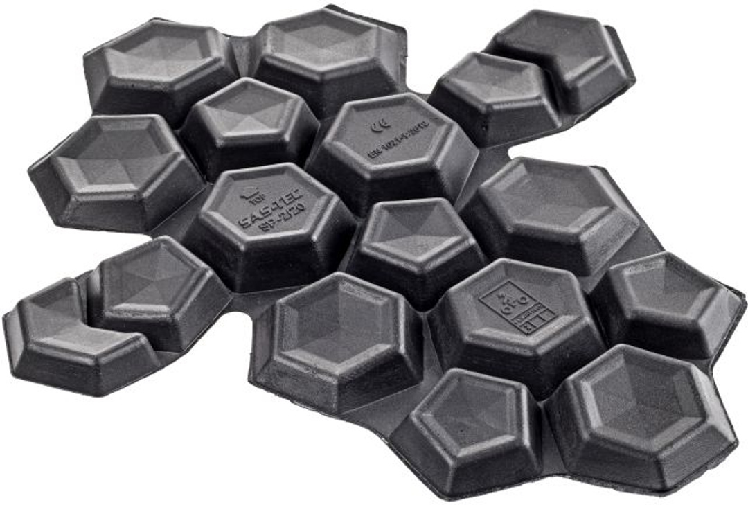Image of SAS-TEC SP-2/20 Shoulder/Ellbow/Knee/Hip Protectors Protecteurs de ... Noir unique taille