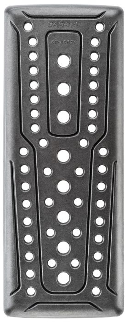 Image of SAS-TEC SC-1/CB47 Back Protector Protecteur de dos Noir unique taille