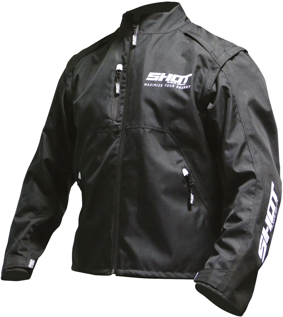 Shot Contact Assault Veste Motocross Noir Blanc M