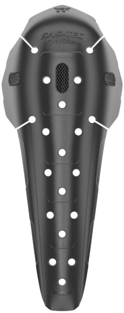 Image of SAS-TEC SC-1/06evo Ellbow/Knee Protectors with hook and loop fasten... Noir unique taille