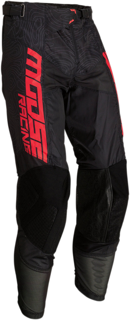 Image of Moose Racing M1 Agroid S9S Pantalon Motocross Noir Rouge 30