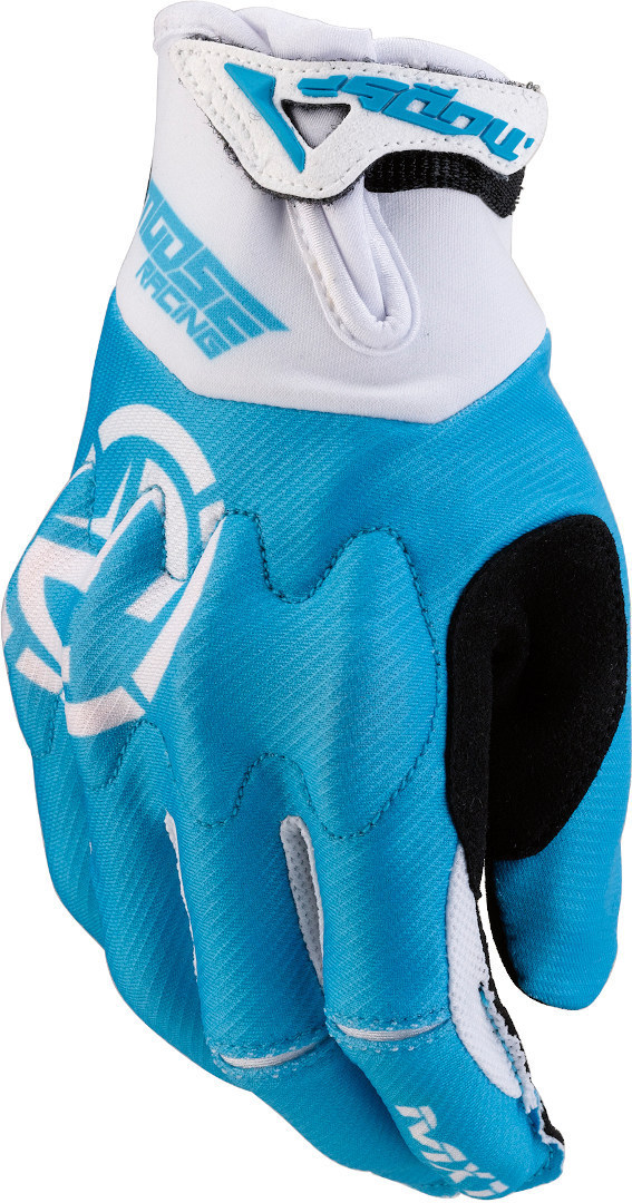 Image of Moose Racing MX1 S20 Short Gants Motocross Noir Bleu 2XL